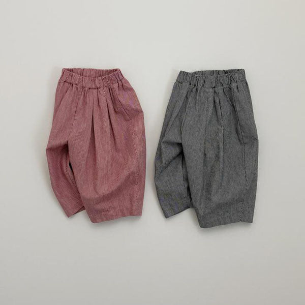 Flow Pants Korean toddler pants in navy made in Korea