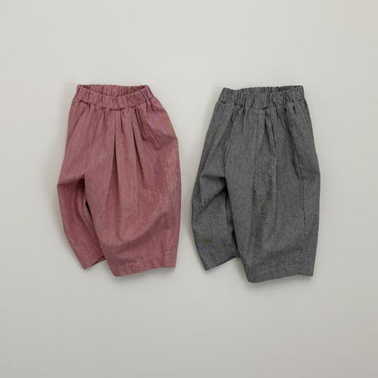 Flow Pants Korean toddler pants in navy made in Korea