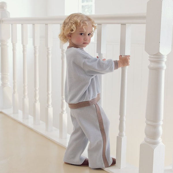 Maple Pants Korean infant pants in cream made in Korea