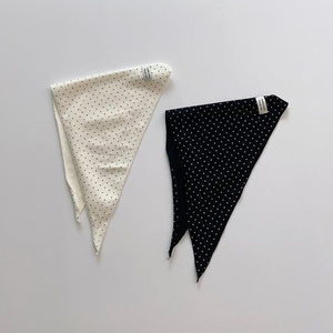 Polka Dot Scarf Bonnet