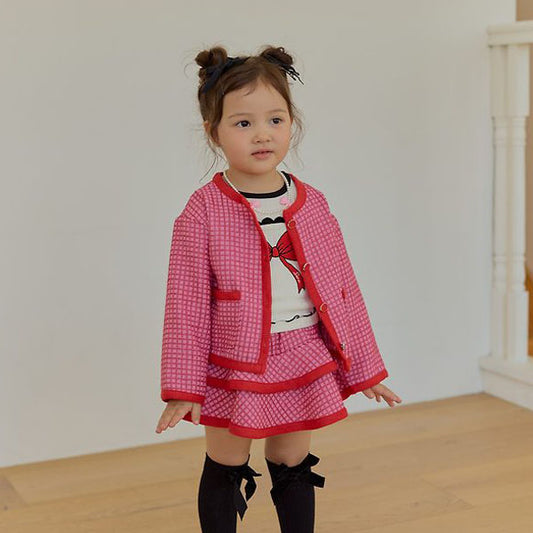 Twi Jacket Korean toddler jacket in pink made in Korea