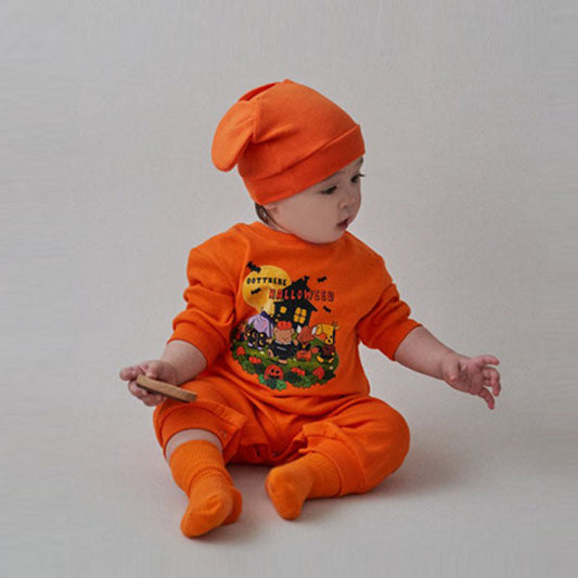 Pumpkin Full-body Suit