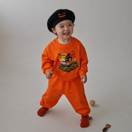 Pumpkin Two-piece Outfit