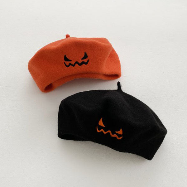 Halloween Wool Beret